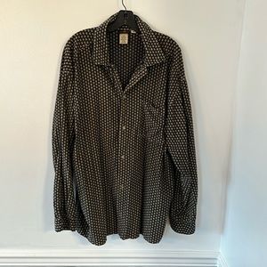 Gramicci corduroy button down with design